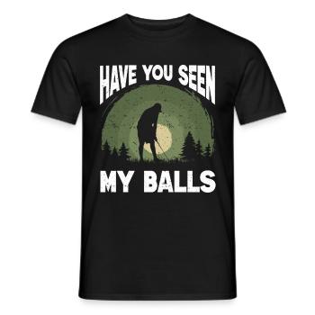 Golf Geschenk Für Golfer - Männer T-Shirt - Schwarz - Vorne - AI Model Male 178 light (178cm)