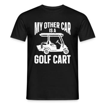 Golf Geschenk Für Golfer - Männer T-Shirt - Schwarz - Vorne - AI Model Male 178 light (178cm)