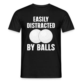 Golf Geschenk Für Golfer - Männer T-Shirt - Schwarz - Vorne - AI Model Male 178 light (178cm)
