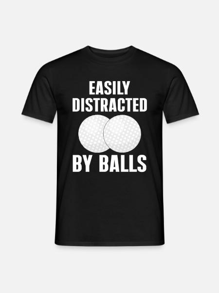 Golf Gift for Golfer - Men's T-Shirt - black