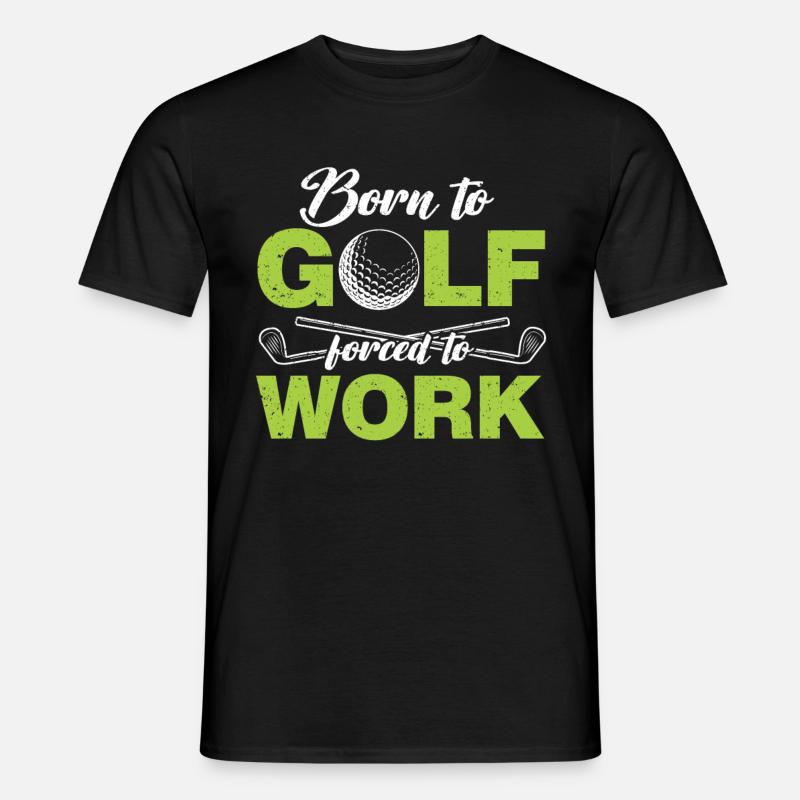 Golf Geschenk Für Golfer - Männer T-Shirt - Schwarz