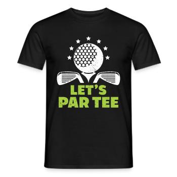 Golf Geschenk Für Golfer - Männer T-Shirt - Schwarz - Vorne - AI Model Male 178 light (178cm)