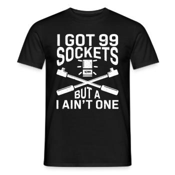 Mechaniker Geschenk - Männer T-Shirt - Schwarz - Vorne - AI Model Male 178 light (178cm)