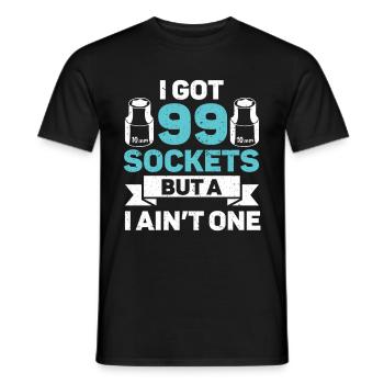 Mechaniker Geschenk - Männer T-Shirt - Schwarz - Vorne - AI Model Male 178 light (178cm)