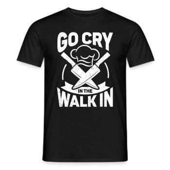 Drôle Chef cadeau dire Chef - T-shirt homme - noir - Devant - AI Model Male 178 light (178cm)