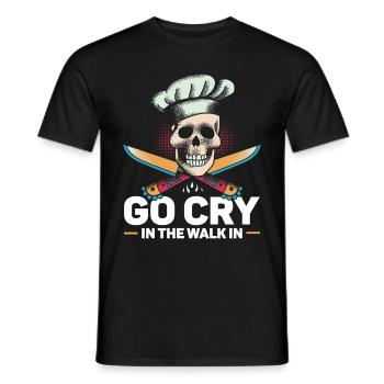Drôle Chef cadeau dire Chef - T-shirt homme - noir - Devant - AI Model Male 178 light (178cm)