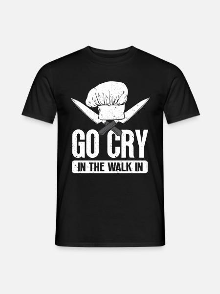 Funny Chef Gift Saying Chef - Men's T-Shirt - black