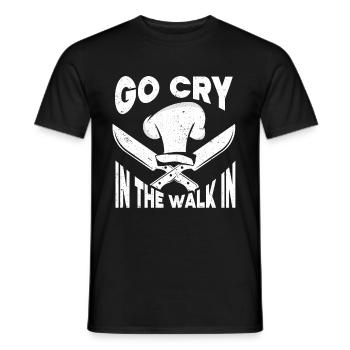 Lustiges Küchenchef Geschenk Spruch Koch - Männer T-Shirt - Schwarz - Vorne - AI Model Male 178 light (178cm)