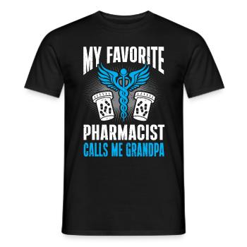 Apotheker Geschenk Apotheke - Männer T-Shirt - Schwarz - Vorne - AI Model Male 178 light (178cm)