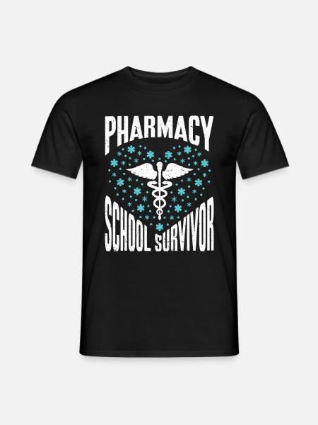 Pharmacie de cadeaux d’apothicaire - T-shirt homme - noir