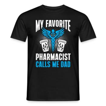 Apotheker Geschenk Apotheke - Männer T-Shirt - Schwarz - Vorne - AI Model Male 178 light (178cm)