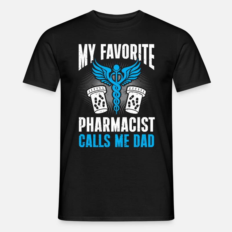 Apotheker Geschenk Apotheke - Männer T-Shirt - Schwarz