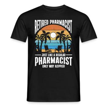 Apotheker Geschenk Apotheke - Männer T-Shirt - Schwarz - Vorne - AI Model Male 178 light (178cm)