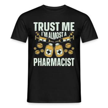 Apotheker Geschenk Apotheke - Männer T-Shirt - Schwarz - Vorne - AI Model Male 178 light (178cm)