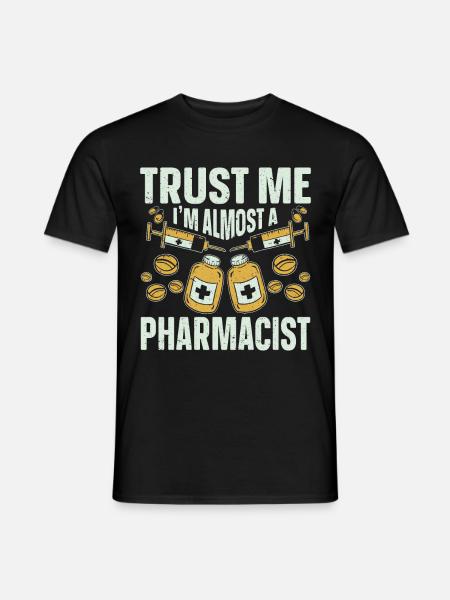 Apothecary Gift Pharmacy - Men's T-Shirt - black