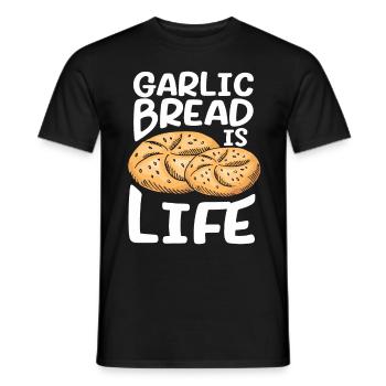 Bread Baking Bakery Baker - Men's T-Shirt - black - Front - AI Model Male 178 light (178cm)