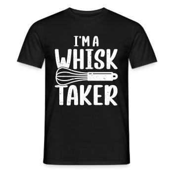 Pâtisserie cadeau boulanger pour les boulangers - T-shirt homme - noir - Devant - AI Model Male 178 light (178cm)