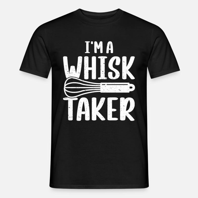 Bäcker Geschenk Backen für Bäcker - Männer T-Shirt - Schwarz