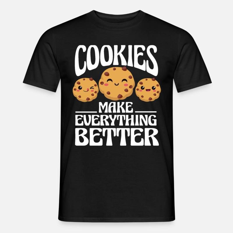 Biscuits Cuisson Noël Cookie Baker - T-shirt homme - noir