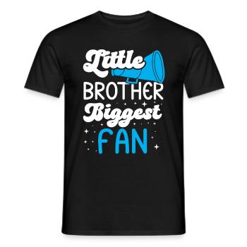 Cheerleader Cheerleading Cheer Brother - Men's T-Shirt - black - Front - AI Model Male 178 light (178cm)