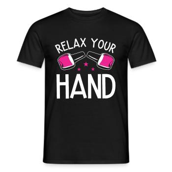 Nageltechniker Nagelstudio Nail Tech - Männer T-Shirt - Schwarz - Vorne - AI Model Male 178 light (178cm)