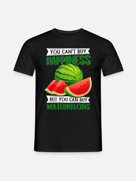 Watermelon Paste Angurie Arbuse Gift - Men's T-Shirt - black