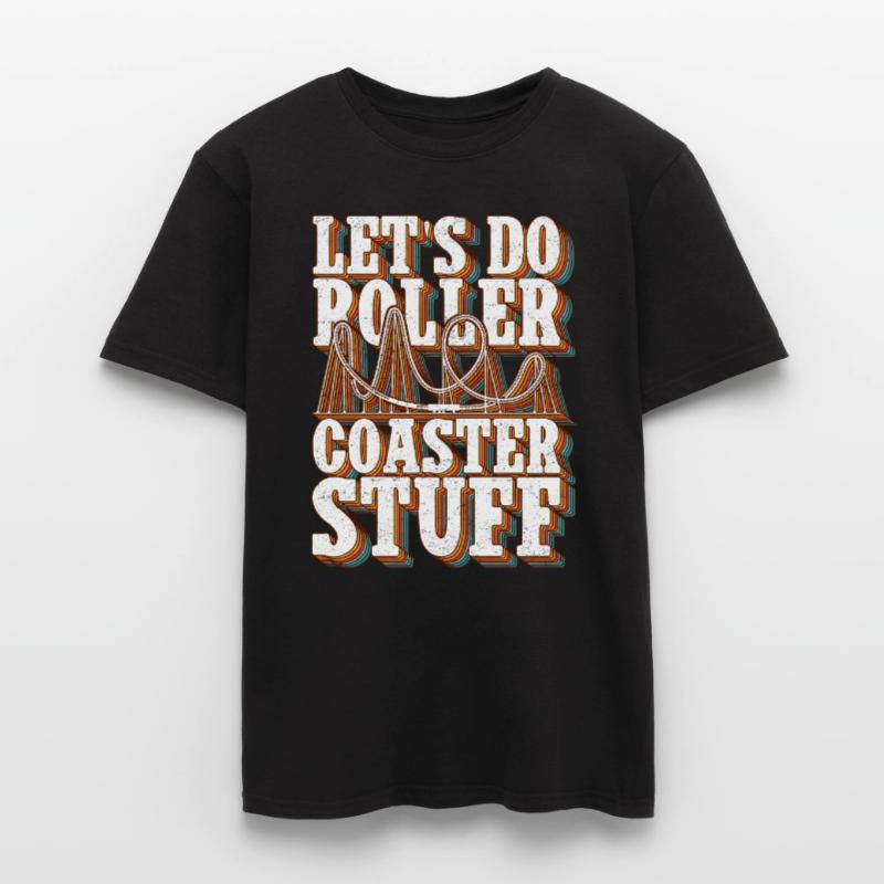 Roller Coaster Roller Coaster Roller Coaster Gift Men's T-Shirt