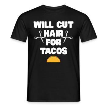 Hairdresser Gift For Hairdresser Salon Saying Hairdresser - Men's T-Shirt - black - Front - AI Model Male 178 light (178cm)