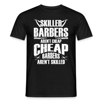 Friseur Geschenk Für Friseur Salon Spruch Friseur - Männer T-Shirt - Schwarz - Vorne - AI Model Male 178 light (178cm)