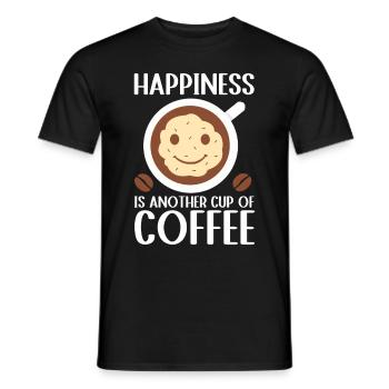 Barista Coffee - Men's T-Shirt - black - Front - AI Model Male 178 light (178cm)