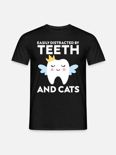 Dentist Student Degree Teeth Dentistry - Men's T-Shirt - black