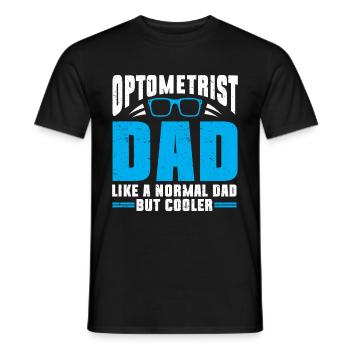 Optometrist Optiker Optometrie - Männer T-Shirt - Schwarz - Vorne - AI Model Male 178 light (178cm)