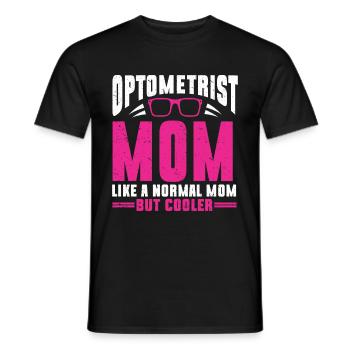 Optometrist Optiker Optometrie - Männer T-Shirt - Schwarz - Vorne - AI Model Male 178 light (178cm)