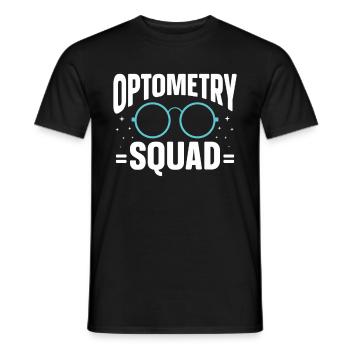 Optometrist Optiker Optometrie - Männer T-Shirt - Schwarz - Vorne - AI Model Male 178 light (178cm)