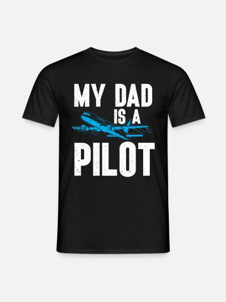 Citation du pilote Flight Lover Aircraft Aviation - T-shirt homme - noir
