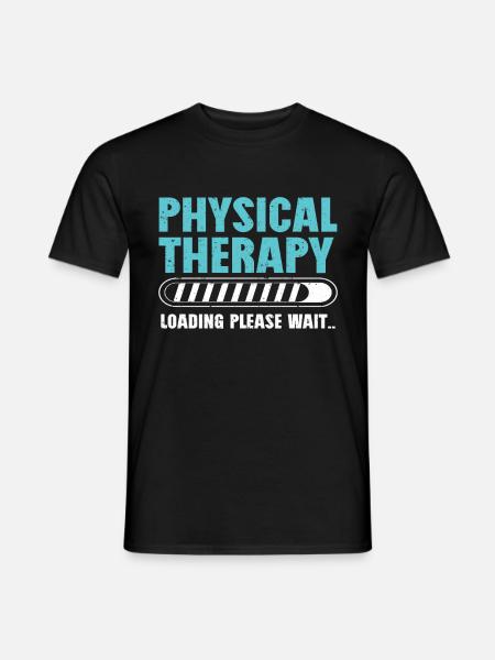 Physiotherapist Physiotherapy - Men's T-Shirt - black