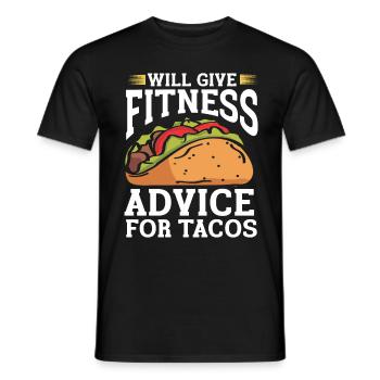 Personal Trainer Coach Gym Workout Fitness Trainer - Men's T-Shirt - black - Front - AI Model Male 178 light (178cm)