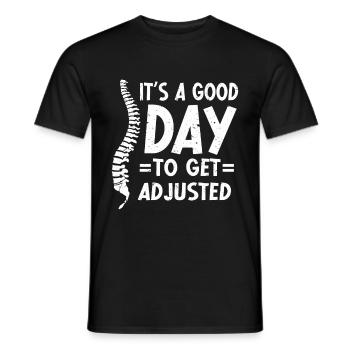 Chiropraktiker Chiropraktik - Männer T-Shirt - Schwarz - Vorne - AI Model Male 178 light (178cm)