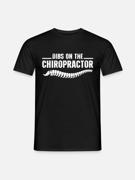 Chiropractor Chiropractic - Men's T-Shirt - black