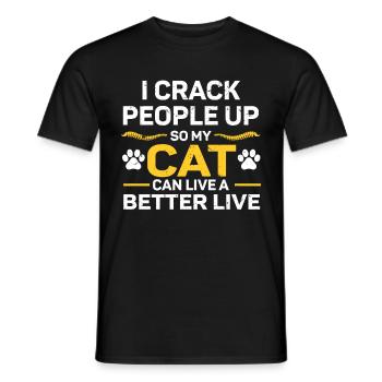 Chiropraktiker Chiropraktik - Männer T-Shirt - Schwarz - Vorne - AI Model Male 178 light (178cm)