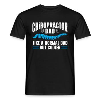 Chiropraktiker Chiropraktik - Männer T-Shirt - Schwarz - Vorne - AI Model Male 178 light (178cm)