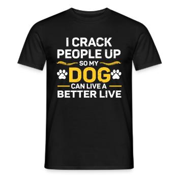 Chiropraktiker Chiropraktik - Männer T-Shirt - Schwarz - Vorne - AI Model Male 178 light (178cm)