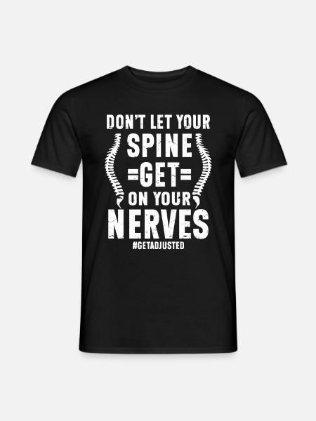 Chiropractor Chiropractic - Men's T-Shirt - black