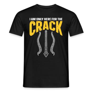 Chiropraktiker Chiropraktik - Männer T-Shirt - Schwarz - Vorne - AI Model Male 178 light (178cm)