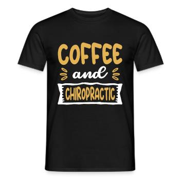 Chiropraktiker Chiropraktik - Männer T-Shirt - Schwarz - Vorne - AI Model Male 178 light (178cm)