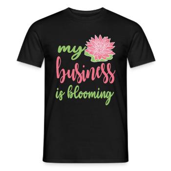 Floral Designer Floristry Florist Florist - Men's T-Shirt - black - Front - AI Model Male 178 light (178cm)