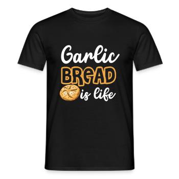 Cuisson Jeu de mots Cuire Cuisinier Chef Boulanger - T-shirt homme - noir - Devant - AI Model Male 178 light (178cm)