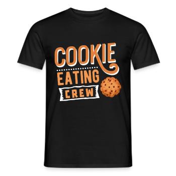 Cuisson Jeu de mots Cuire Cuisinier Chef Boulanger - T-shirt homme - noir - Devant - AI Model Male 178 light (178cm)