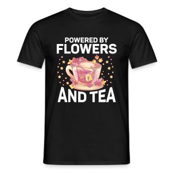 Floral Designer Floristry Florist Florist - Men's T-Shirt - black - Front - AI Model Male 178 light (178cm)