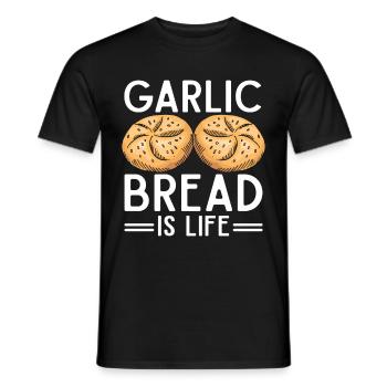 Cuisson Jeu de mots Cuire Cuisinier Chef Boulanger - T-shirt homme - noir - Devant - AI Model Male 178 light (178cm)